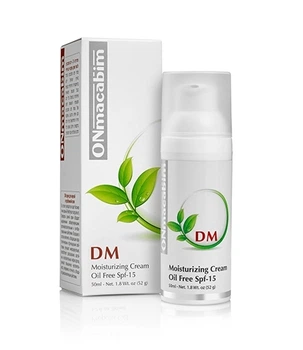 Зволожуючий крем для жирної шкіри SPF 15 ONmakabim 50мл DM-19 MOISTURIZING CREAM