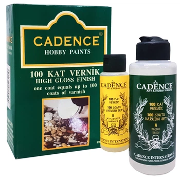 Эпоксидная смола Cadence прозрачная двухкомпонентная 100 Coats Vernish Set 120+70мл (CA152)
