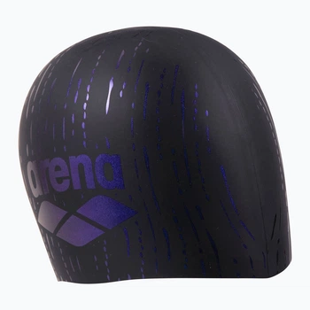 Шапочка для плавания Arena Shine Cap (009386-202) силикон, для тренировок и соревнований,Black/Blue