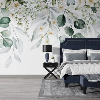 Фотообои флизелиновые Print-walls цветочная акварель 0132 300×200 см (Ш×В)
