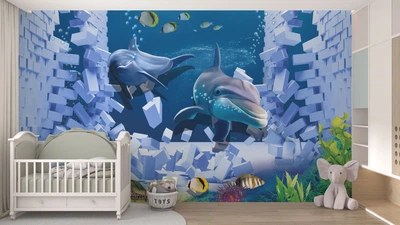 Фотообои флизелиновые Print-walls Погружение в сказку 0833 400×250 см (Ш×В)