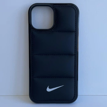 Чехол пуховик с принтом " Nike " для Apple iPhone 11 , Черный