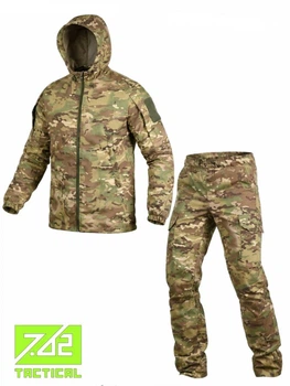 Тактичний костюм 762 Multicam Rip-Stop, камуфляж Мультикам для полювання, страйкболу, активного відпочинку S