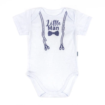 Боди Dexter`s из тонкой ткани с коротким рукавом little man 86 см