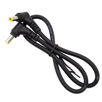 Угловой штекер кабель питания 5.5х2.5 мм (M/M) Alitek DC Power 10A 18AWG, 47 см (48936)