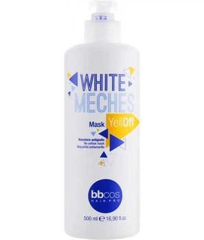Маска для осветленных волос BBCos White Meches Yell-Off 500 мл