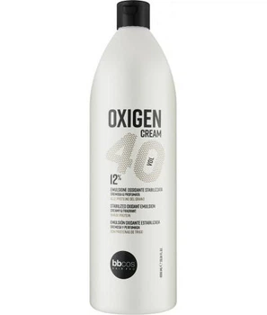 Окислительная крем-эмульсия BBcos Oxigen Cream 12% (40 vol.) для окрашивания волос, 1000 мл