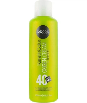 Окислитель кремообразный BBcos Keratin Color Oxigen Cream 12% 40 Vol 1000 мл