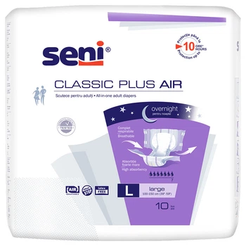 Підгузки для дорослих Seni Classic Plus Air Large 10 шт (5900516800093)