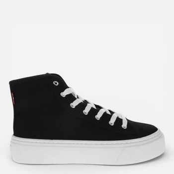 Женские кеды высокие Levi`s 395206831 36.5 Черные (1159856757)