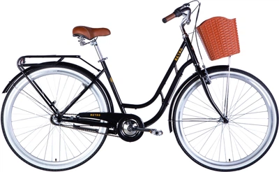 Велосипед Dorozhnik ST 28" RETRO PH 19" 2026 Черный (OPS-D-28-554)