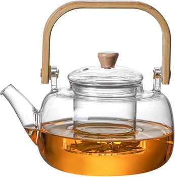 Заварочный чайник из термостекла с фильтром Easy TEA (ET1211) 850 ml Multicolor