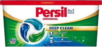 Диски для прання Persil Universal 4in1 Discs Deep Clean 28 циклів прання (9000101845631)