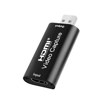 Карта відеозахоплення зовнішня, портативна, USB, HDMI, 1080p