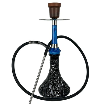 Кальян Totem Monolit Optima Ocean Blue (Crystal Black)