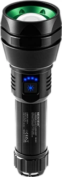 Фонарик аккумуляторный NEWVEW NV-K41 6000mAh Black (NWVW-NV-K41-BK)