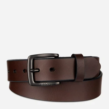 Ремень мужской из натуральной кожи Levi`s 494109863 42 (131.5 см) Коричневый (1159856765)