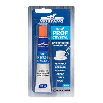 Контактний клей PROF CRYSTAL MUSTANG 30мл MG17, шт