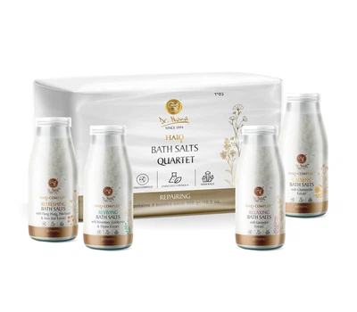 Сіль для ванни Dr. Nona Halo Bath Salts Quartet 4 бут/300 гр (00102)