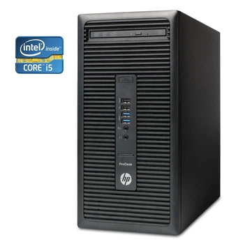 ПК HP ProDesk 600 G2 Tower / Intel Core i5-6500 (4 ядра по 3.2 - 3.6 GHz) / 8 GB DDR4 / 320 GB HDD / Intel HD Graphics 530 / DVD-RW б/у
