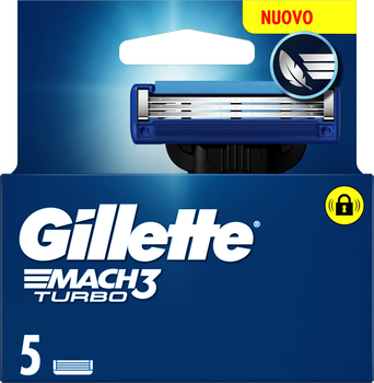 Картридж Gillette Mach3 Turbo (5)
