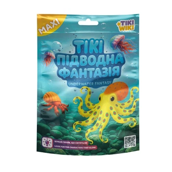 Стретч-игрушка в виде животного Tiki Wiki серии Maxi – Тики Подводная фантазия