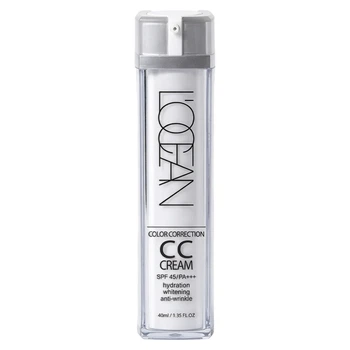 СС крем адаптується під тон шкіри із захистом від сонця SPF 45 L'OCEAN Color Correction CC Cream 40мл