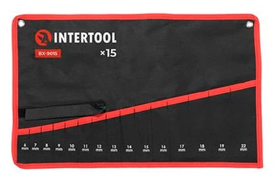 Чехол для гаечных ключей Intertool - 570 x 360 мм x 15 карманов
