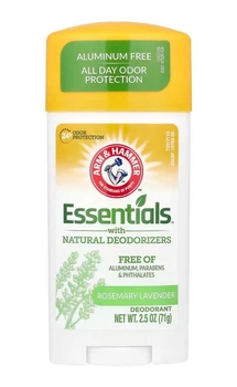 Дезодорант Essentials із натуральними дезодорувальними речовинами розмарин і лаванда 71 г