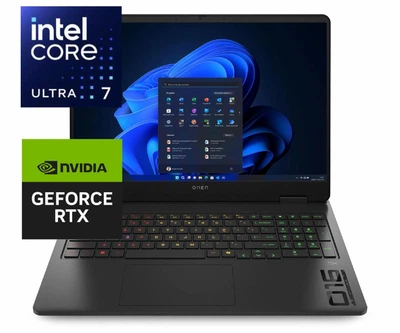 Ноутбук (2026) геймерський HP Omen 16 Ultra 7-255H/ 64GB/ 1TB+2TB/ RTX5070 / 16" 240Hz