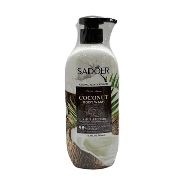 Гель для душу SADOER Кокос 400 мл