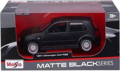 Металева модель автомобіля Maisto Volkswagen Golf R32 1:24 Чорний MST31290BK (090159072454)