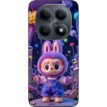 Силіконовий чохол SMTT для Xiaomi Redmi Note 15 4G/5G з дизайном Лабубу в космосі кольорів