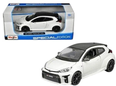 Metalowy model samochodu Maisto Toyota GR Yaris 2021 1:24 Biały MST32909WT (090159329091)