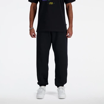 Мужские черные спортивные брюки New Balance Sport Essentials Fleece 54 (XXL) (MP41503BK)