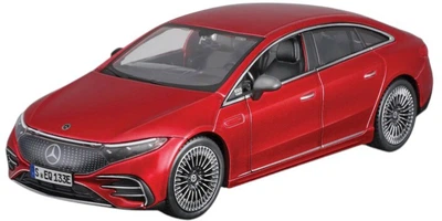 Model do składania Maisto Mercedes-EQ EQS 2022 1:24 Czerwony MST39261 (090159392613)