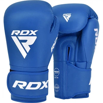 Боксерські Рукавички RDX IBA Boxing Gloves for Amateur Competitions Синій 10oz (BGL-IBA-1U-10oz)