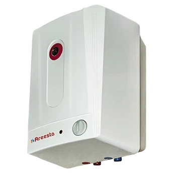 Бойлер Areesta Small 10 л 1 кВт мокрый ТЭН, под мойкой, белый