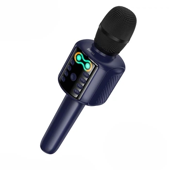 Микрофон Hoco L24 Shine karaoke microphone Blue