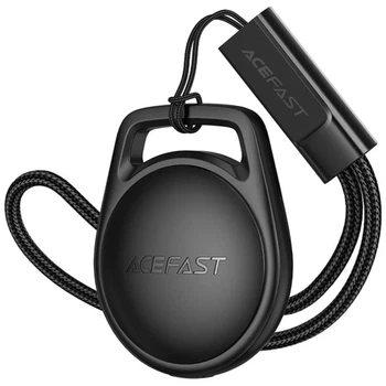 Брелок ACEFAST S2 anti-lost device GPS-трекер 230 мАг Bluetooth для Apple для пошуку речей/ключів Чорний