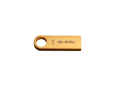 USB флеш накопичувач Hi-Rali Shuttle Series Gold (HI-4GBSHGD)