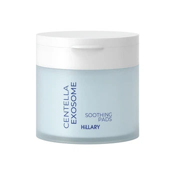Успокаивающие тонер-педы с экзосомами центеллы Centella Exosome Soothing Pads Hillary 60 шт 4823116602861