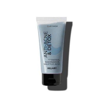 Глиняна маска для обличчя Hillary Anti-Acne детокс для проблемної шкіри очищення акне 90 мл (652933)