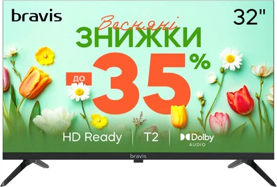 Телевізор Bravis 32" 32K4100H