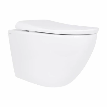 Унитаз подвесной Qtap Robin ML Ultra Quiet 490x365x325 мм, с сиденьем Soft-close MagLock, White QTROBML26W49621