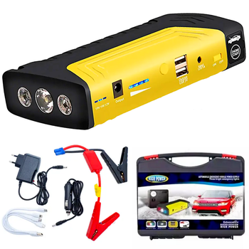 Пусковое устройство для автомобиля JUMPSTARTER TM15 68800 mAh с павербанком и фонариком