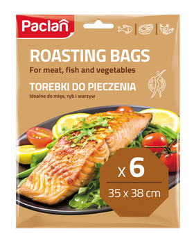 Пакеты для выпечки Paclan 35 х 38 см с зажимами 6 шт.