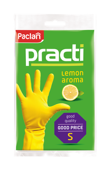 Перчатки Paclan резиновые размер S
