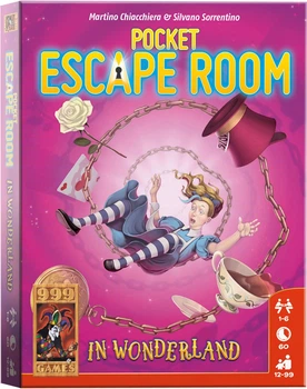 Настільна гра 999 Games Pocket Escape Room: Brain Breaker in Wonderland (8720289475017)