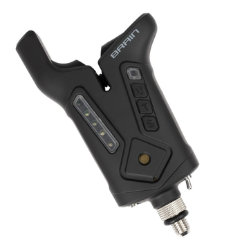 Сигналізатор клювання Brain Wireless Bite Alarm F-1 електронний AAA білий світлодіод Black (1858.80.83)